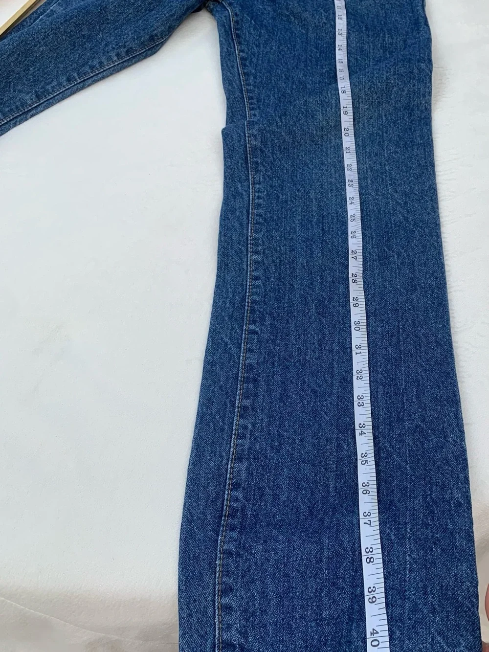 Men's Relaxed Fit Denim Jeans - Blue